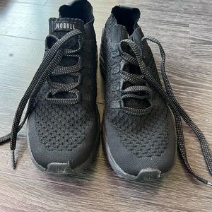 NOBULL Men’s knit runners, Black, Size 11, lightly used.